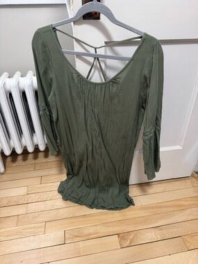 Aerie Olive Dress